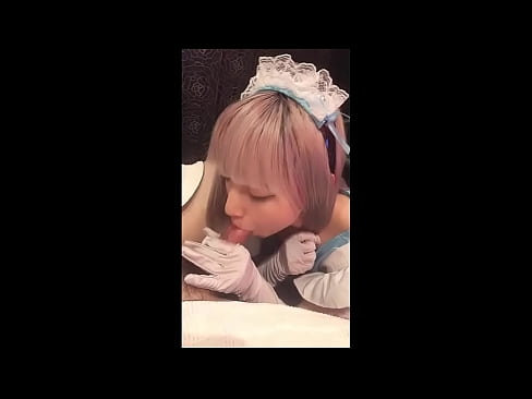 ❤️ Japanese Idol [mayuka], French maid costume, part 1, blowjob and jerk off with lotion Porn video sa amon ☑